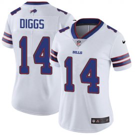 Nike Buffalo Bills #14 Stefon Diggs White Womens Stitched NFL Vapor Untouchable Limited Jersey