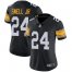 Nike Pittsburgh Steelers #24 Benny Snell Jr. Black Alternate Womens Stitched NFL Vapor Untouchable Limited Jersey