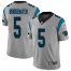 Nike Carolina Panthers #5 Teddy Bridgewater Silver Mens Stitched NFL Limited Inverted Legend Jersey
