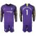 Chelsea #1 Arrizabalaga Purple Goalkeeper Long Sleeves Soccer Club Jersey