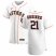 Houston Astros #21 Zack Greinke Mens Nike White Home 2020 Authentic Player MLB Jersey