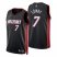 Nike Miami Heat #7 Kyle Lowry Black Mens 2021-22 NBA 75th Anniversary Diamond Swingman Jersey – Icon Edition Mens