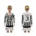 Juventus #3 Chiellini Home Long Sleeves Kid Soccer Club Jersey