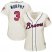 Atlanta Braves #3 Dale Murphy Cream Alternate Womens Stitched MLB Jersey