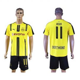 Dortmund #11 Reus Home Soccer Club Jersey