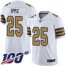 Nike New Orleans Saints #25 Eli Apple White Mens Stitched NFL Limited Rush 100th Season Jersey