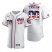 Washington Nationals Custom Mens Nike White Fluttering USA Flag Limited Edition Authentic MLB Jersey