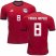 Egypt #8 Tarek Hamed Red Home Soccer Country Jersey