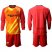 Barcelona Blank Red Goalkeeper Long Sleeves Soccer Club Jersey