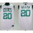 Boston Celtics 20 Allen White Revolution 30 Swingman Jersey Cheap