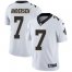 Nike New Orleans Saints #7 Morten Andersen White Mens Stitched NFL Vapor Untouchable Limited Jersey