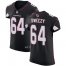 Nike Arizona Cardinals #64 J.R. Sweezy Black Alternate Mens Stitched NFL Vapor Untouchable Elite Jersey