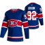 Montreal Canadiens #92 Jonathan Drouin Blue Mens Adidas 2020-21 Reverse Retro Alternate NHL Jersey