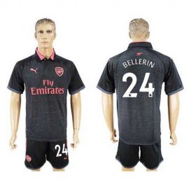 Arsenal #24 Bellerin Sec Away Soccer Club Jersey