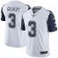 Nike Dallas Cowboys #3 Garrett Gilbert White Mens Stitched NFL Limited Rush Jersey