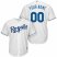 Kansas City Royals Majestic Cool Base Custom Jersey White