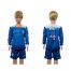 USA #4 Bradley Independence Day Away Long Sleeves Kid Soccer Country Jersey