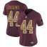 Nike Washington Football Team #44 John Riggins Burgundy Red Alternate Womens Stitched NFL Vapor Untouchable Limited Jersey