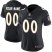 Nike Baltimore Ravens Customized Black Alternate Stitched Vapor Untouchable Limited Womens NFL Jersey