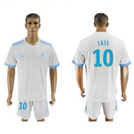 Marseille #10 Lass Home Soccer Club Jersey