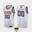 Nike Suns Custom Mens 2021 NBA Finals Bound Swingman Association Edition Jersey White
