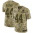 Nike New York Giants #44 Doug Kotar Camo Mens Stitched NFL Limited 2018 Salute To Service Jersey