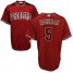 Arizona Diamondbacks #5 Eduardo Escobar Sedona Red Alternate Stitched Youth MLB Jersey