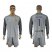 Barcelona #1 Ter Stegen Grey Goalkeeper Long Sleeves Soccer Club Jersey