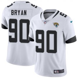 Nike Jacksonville Jaguars #90 Taven Bryan White Youth Stitched NFL Vapor Untouchable Limited Jersey