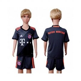 Bayern Munchen Blank Away Kid Soccer Club Jersey