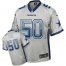 Nike Dallas Cowboys #50 Sean Lee Grey Mens Stitched NFL Elite Drift Fashion Jersey