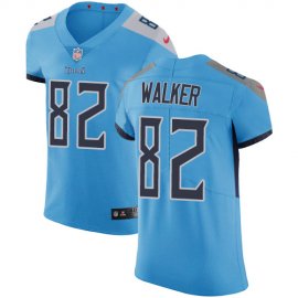 Nike Tennessee Titans #82 Delanie Walker Light Blue Alternate Mens Stitched NFL Vapor Untouchable Elite Jersey