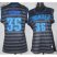 Cheap Women Oklahoma City Thunder 35 Kevin Durant Grey With Black Strip Revolution 30 Swingman NBA Jerseys