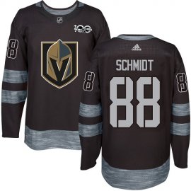 Adidas Vegas Golden Knights #88 Nate Schmidt Black 1917-2017 100th Anniversary Stitched NHL Jersey