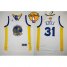 Warriors #31 Festus Ezeli White The Finals Patch Stitched Revolution 30 NBA Jersey