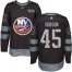 Adidas New York Islanders #45 Noah Dobson Black 1917-2017 100th Anniversary Stitched NHL Jersey