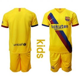 Barcelona Blank Away Kid Soccer Club Jersey