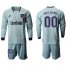 Atletico Madrid Personalized Third Long Sleeves Soccer Club Jersey