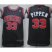 Chicago Bulls 33 Pippen Black NBA Jerseys Cheap