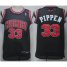 Chicago Bulls 33 Pippen Black NBA Jerseys Cheap