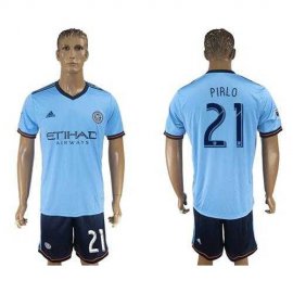 New York City #21 Pirlo Home Soccer Club Jersey