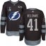 Adidas Tampa Bay Lightning #41 Pierre-Edouard Bellemare Black 2022 Stanley Cup Final Patch 100th Anniversary Stitched Youth NHL Jersey Youth