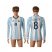 Argentina #8 J.Zanetti Home Long Sleeves Soccer Country Jersey