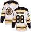 Adidas Boston Bruins #88 David Pastrnak White Road Authentic Youth Stitched NHL Jersey