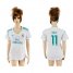 Womens Real Madrid #11 Bale Home Soccer Club Jersey