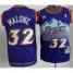 Utah Jazz 32 Karl Malone Purple Mitchell and Ness Swingman NBA Jerseys Cheap