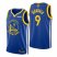 Nike Golden State Warriors #9 Andre Iguodala Royal Youth 2022 NBA Finals Icon Edition 75th Anniversary Diamond Swingman Jersey Youth