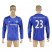 Chelsea #23 Batshuayi Home Long Sleeves Soccer Club Jersey