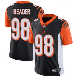 Nike Cincinnati Bengals #98 D.J. Reader Black Team Color Mens Stitched NFL Vapor Untouchable Limited Jersey
