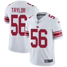 Nike New York Giants #56 Lawrence Taylor White Mens Stitched NFL Vapor Untouchable Limited Jersey
